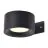 D'Lite Lucia Wandlamp Zwart 1.5W - 830 Warm Wit | IP54 - Solar met Sensor